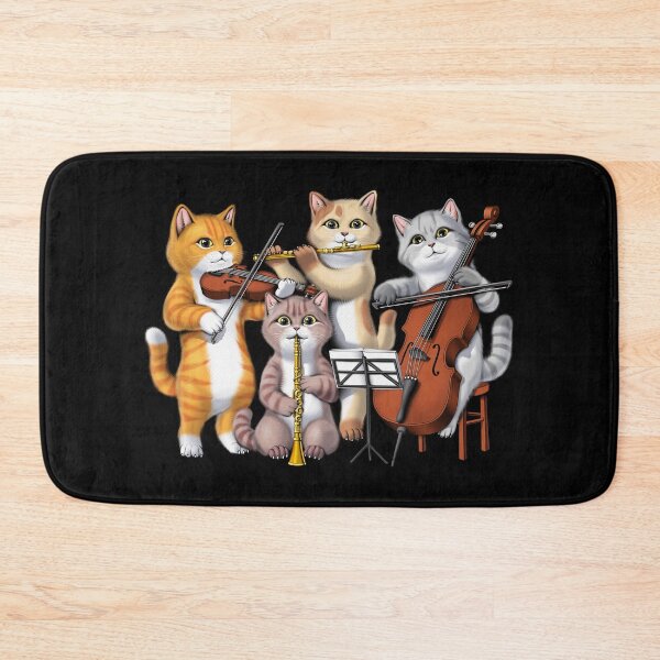 Item preview, Cat Orchestra Musicians designed and sold by underheaven.