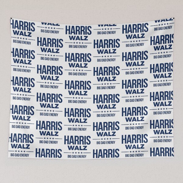 Item preview, Harris Walz: Big Dad Energy designed and sold by partyfarty.