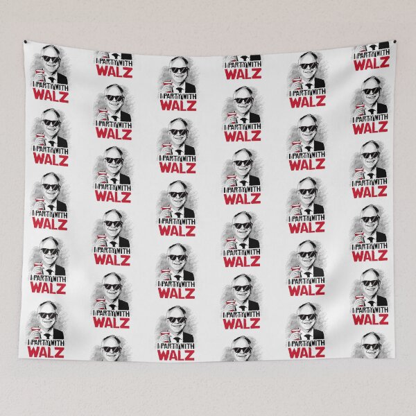 Item preview, I party with Walz designed and sold by partyfarty.