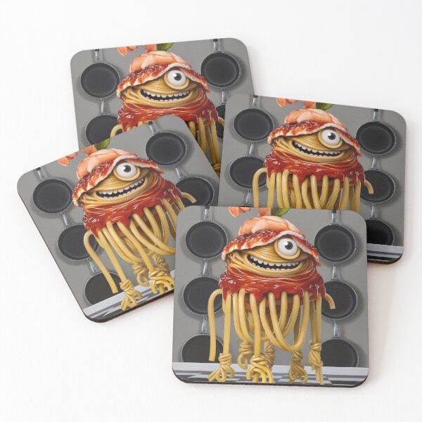 Item preview, Tasty monster spaghetti. designed and sold by MyHappyArtShop.