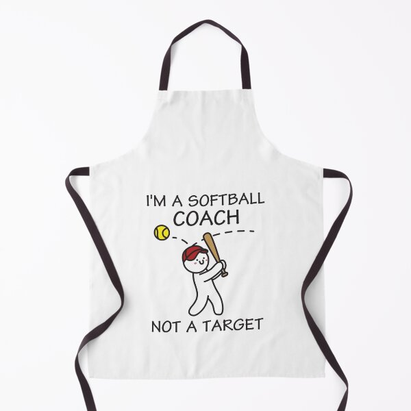 Item preview, I'm A Softball Coach Not A Target designed and sold by NQArtist.