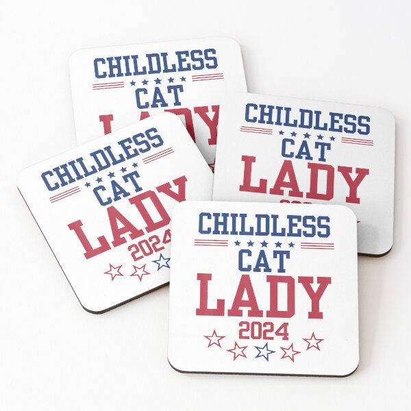 Item preview, Childless Cat Lady 2024 Funny Political Elections Democrat designed and sold by Greenbacks.