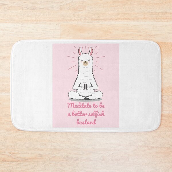 Item preview, Meditate to be a better selfish bastard designed and sold by Rlyehinmate.