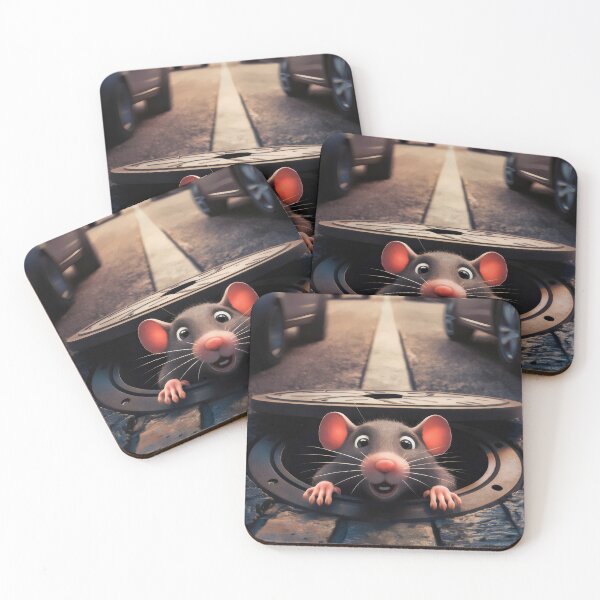 Item preview, Rat surprise. designed and sold by MyHappyArtShop.