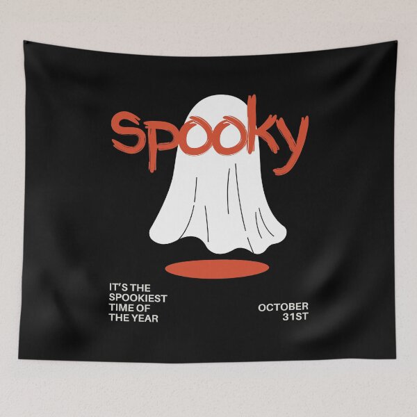 Item preview, Spooky | Funny | Halloween designed and sold by AngryBlackDog.