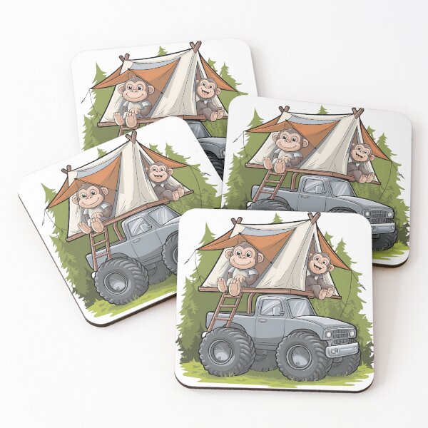 Item preview, Ape camping vibes designed and sold by CooperApe.