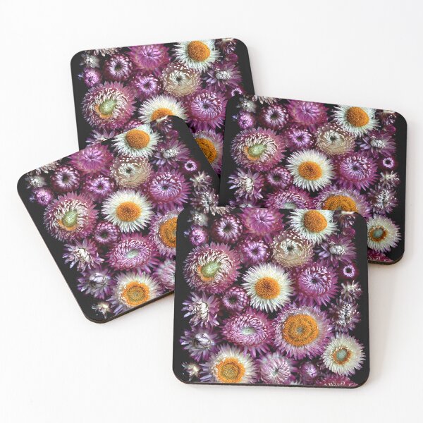 Item preview, Purple Everlasting Daisies Collage designed and sold by therandomimage2.