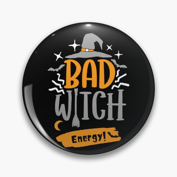 Item preview, Bad Witch Energy Vibes Happy Halloween Spooky Bats designed and sold by SZPdezigns.