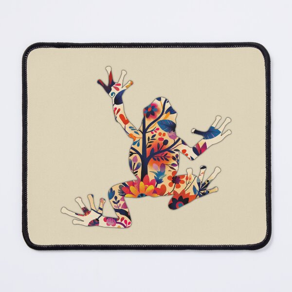 Item preview, Frog ethnic sign in modern abstract design designed and sold by mikistudio.