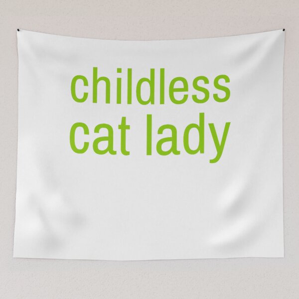 Item preview, Childless Cat Lady Funny Vote 2024 designed and sold by Greenbacks.