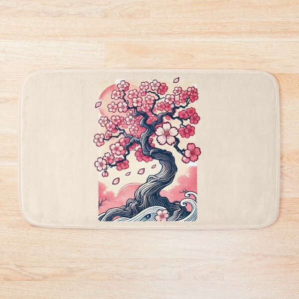 Item preview, Sakura Bonsai in Bloom in Japanese Style designed and sold by Cozirlax.