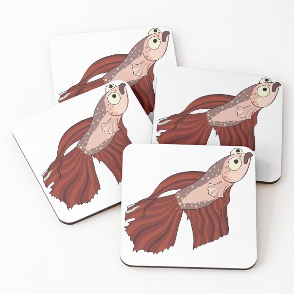 Item preview, Red Betta Fish designed and sold by SamsShrimporium.