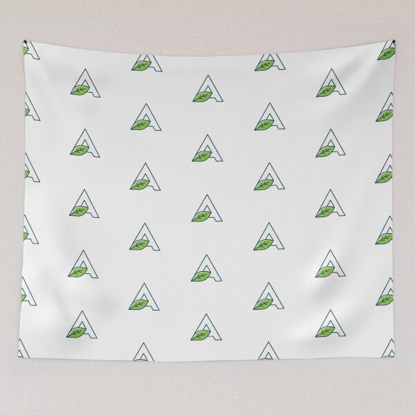 Item preview, Illustration of a letter A with a leaf designed and sold by rasagamastore.