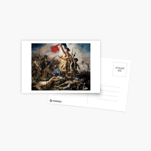 Aperçu de l'œuvre La Liberté guidant le peuple - Eugène Delacroix créée et vendue par Candie-Shop.