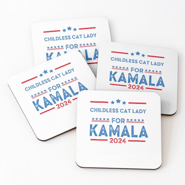 Item preview, Childless Cat Lady Kamala 2024 Election Madam President designed and sold by Greenbacks.