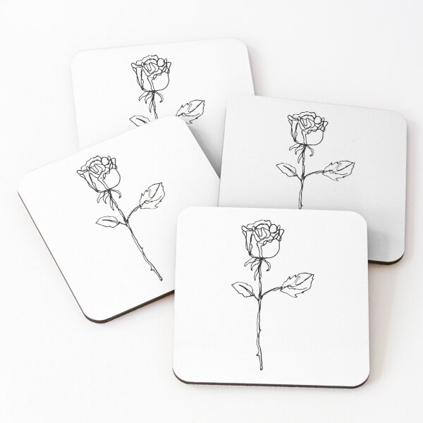 Item preview, Rose illustration designed and sold by Laura Lončar.