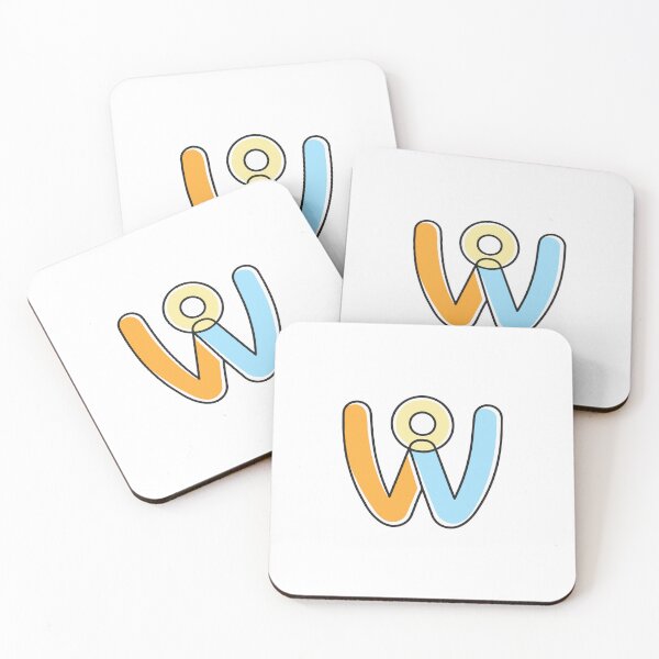 Item preview, Illustration of a hand drawing the letters W and O designed and sold by rasagamastore.
