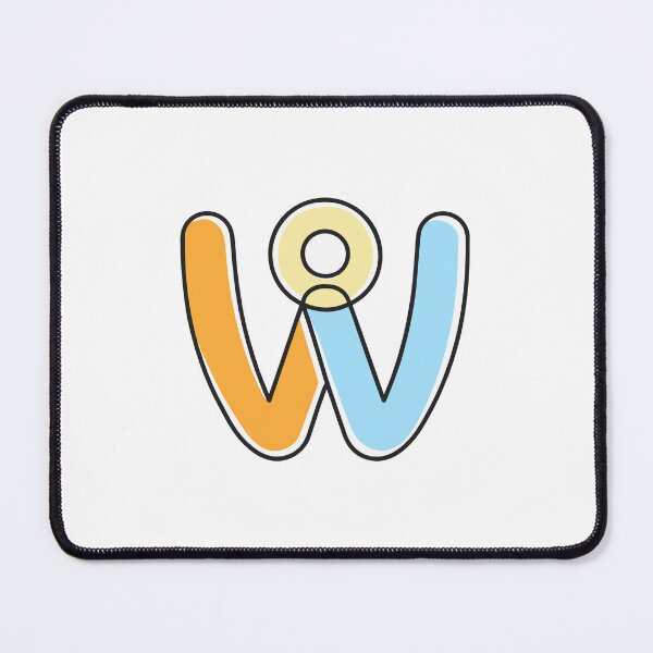 Item preview, Illustration of a hand drawing the letters W and O designed and sold by rasagamastore.