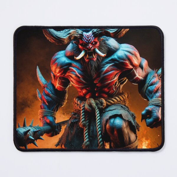 Item preview, The Ferocious Demon Warrior designed and sold by aunins7.