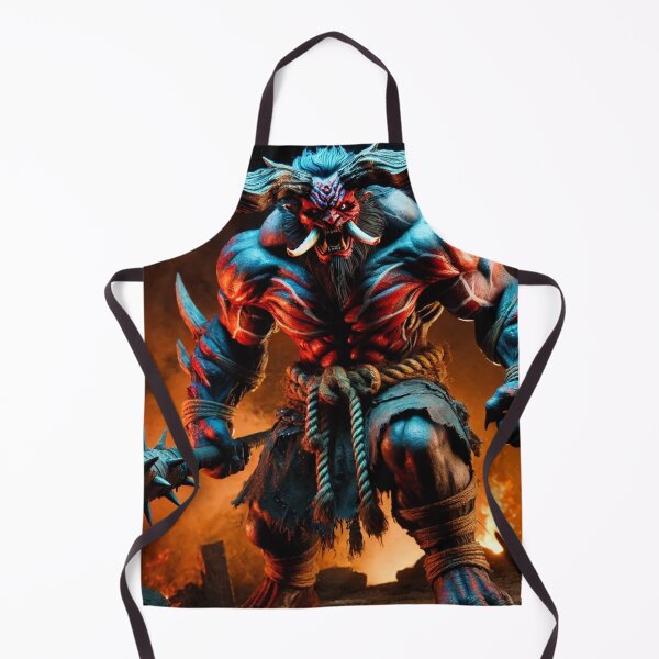 Item preview, The Ferocious Demon Warrior designed and sold by aunins7.