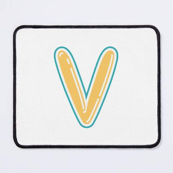 Item preview, Illustration of letter V hand drawn doodle designed and sold by rasagamastore.