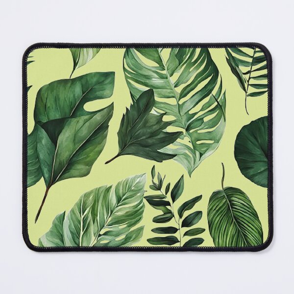 Item preview, Grean Leaves of Monstera Plant Oil Painting designed and sold by Juana-.