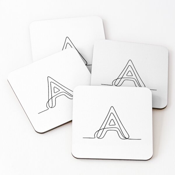 Item preview, Illustration of letter A hand drawn doodle designed and sold by rasagamastore.
