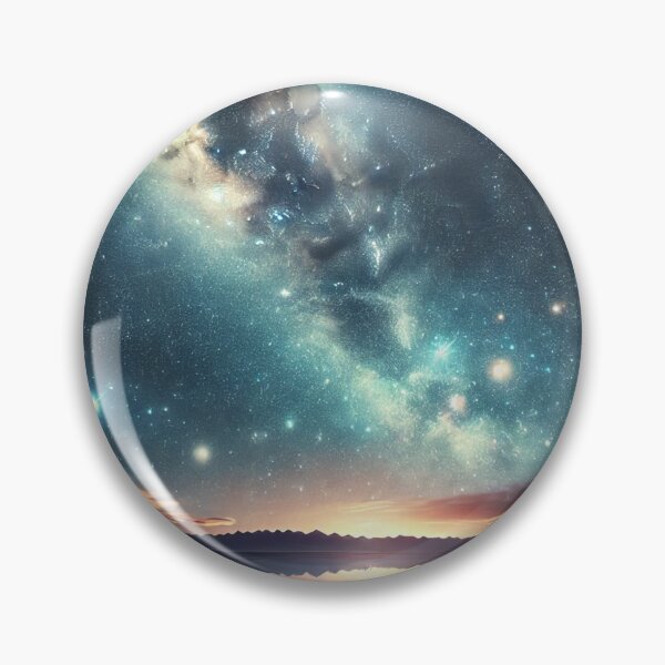 Item preview, Starlit Horizons: A Celestial Landscape designed and sold by aunins7.