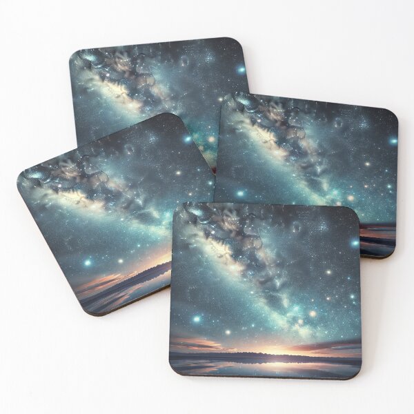 Item preview, Starlit Horizons: A Celestial Landscape designed and sold by aunins7.