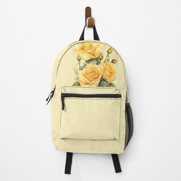 Item preview, yellow rose bouquet watercolor designed and sold by EmeraldeaArt.