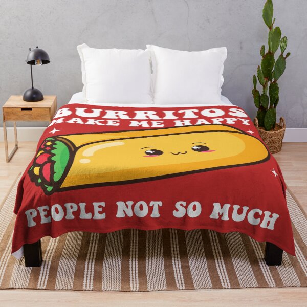 Item preview, Burritos make me happy, people not so much designed and sold by T&C Finesse.