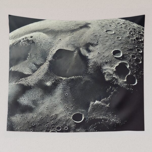 Item preview, Lunar Surface: A Close-Up of the Moon's Craters designed and sold by aunins7.
