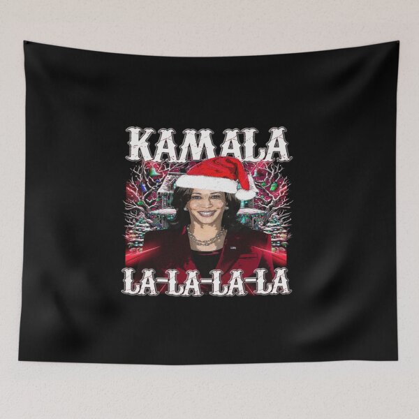 Item preview, Kamala Harris funny Christmas "Kamala La-La-La-La" designed and sold by Icerizeartx.