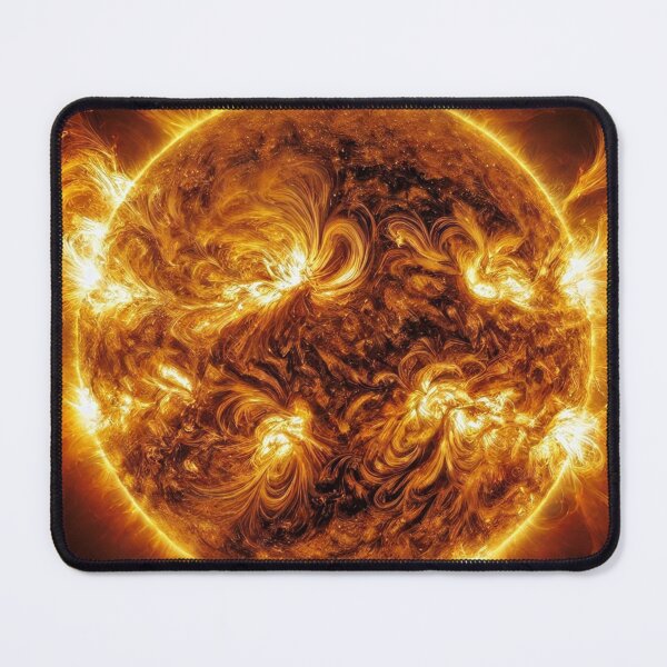 Item preview, The Fiery Majesty of the Sun: A Close-Up of Solar Flares designed and sold by aunins7.