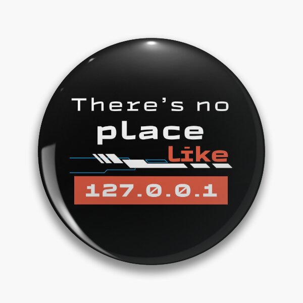 Item preview, There’s No Place Like 127.0.0.1 Funny IT design – Geeky Home Network Design designed and sold by mARTaCreation.