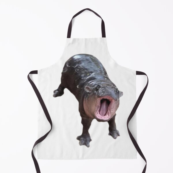 Item preview, Cute Angry Baby Hippo Meme designed and sold by AlexMancic.