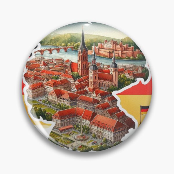 Item preview, Heidelberg German City Old Town designed and sold by clintang.