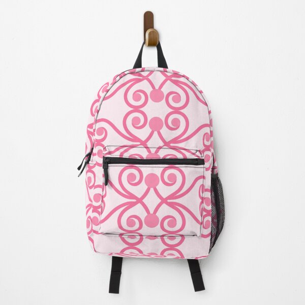 Item preview, Pink Swirl Seamless Pattern Vibrant Retro Geometric Design designed and sold by SpinklyCreations.
