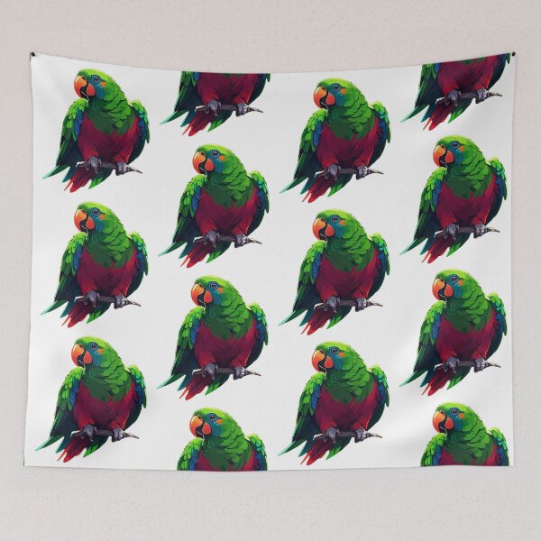 Item preview, Eclectus Parrot  designed and sold by FreshArtFusion.