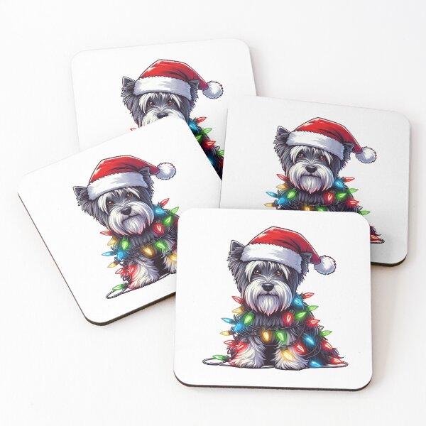 Item preview, Skye Terrier Dog Christmas designed and sold by doodIllustrate.