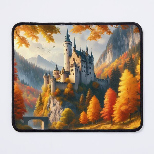Item preview, Fall Castle Autumn Castle Medieval designed and sold by Potaster.