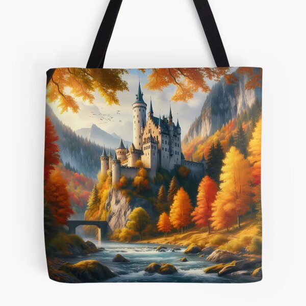 Item preview, Fall Castle Autumn Castle Medieval designed and sold by Potaster.
