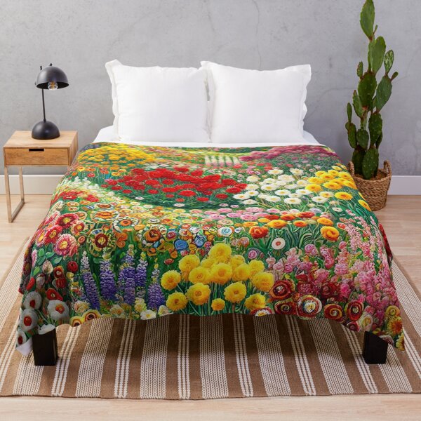 Item preview, Klimt Flower Garden designed and sold by maniacfitness.