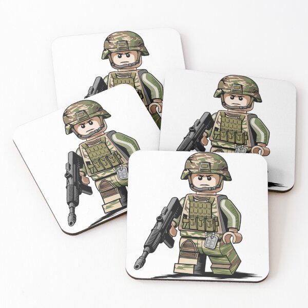 Item preview, The American Soldier in Action designed and sold by TwistandGiggles.