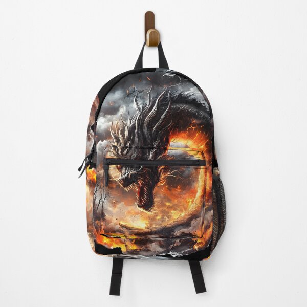 Item preview, Wrath of the Fiery Dragon Storm designed and sold by AI-Only Creations.