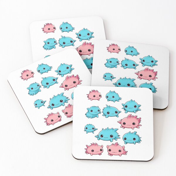 Item preview, Chibi Axolotl Art designed and sold by RetroPop23.