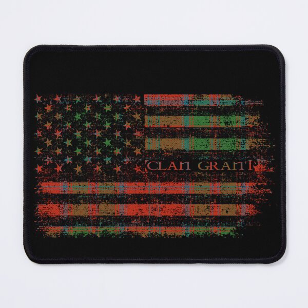 Item preview, Clan Grant Scottish tartan US flag kilt Scotland designed and sold by Clan1093.
