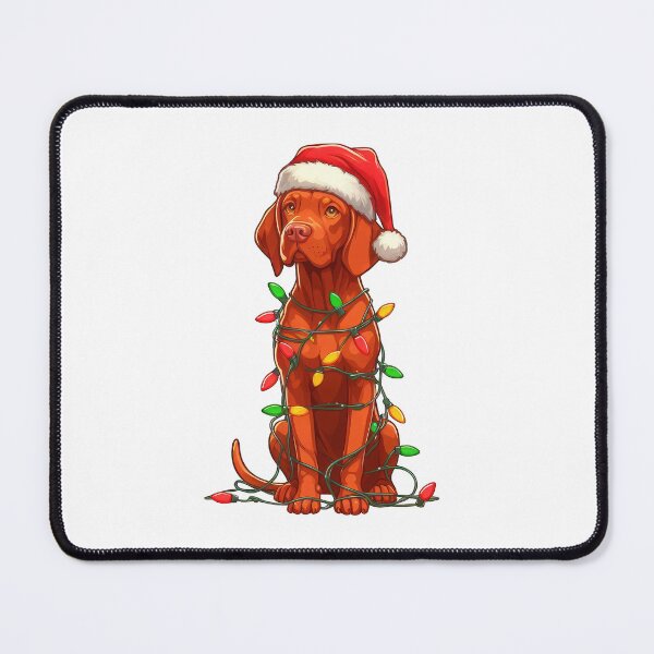 Item preview, Vizsla Dog Christmas designed and sold by doodIllustrate.