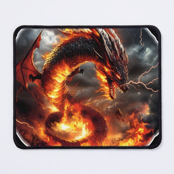 Item preview, Inferno of the Dragon Tornado designed and sold by AI-Only Creations.