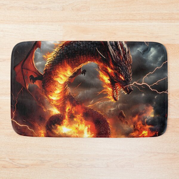 Item preview, Inferno of the Dragon Tornado designed and sold by AI-Only Creations.